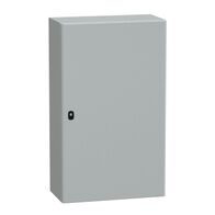 Spacial S3D, Wall mounted steel enclosure, plain door, with mounting plate, 1000x600x300mm, IP66, IK10