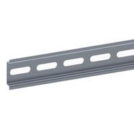 Linergy, One symmetric mounting rail, perforated 35x7.2 mm L2000 mm type B, Order by Multiples of 10 units