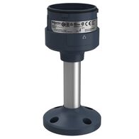 Harmony XVU, Fixing plate with 100mm aluminium pole for modular tower lights, black, 60mm