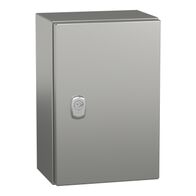 Spacial S3X, Wall mounted enclosure, stainless steel 316L, plain door, 300x200x150mm, IP66