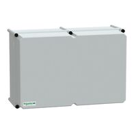 Thalassa, PLS box, polyester rear, opaque PC cover IP66 36x54x23cm