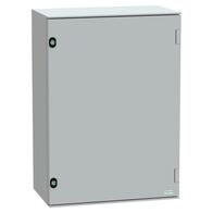 Thalassa, Wall mounted polyester enclosure, Thalassa PLM, plain door, 747x536x300mm, IP66, IK10, RAL 7035