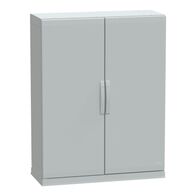 Thalassa, Floor standing polyester enclosure, Thalassa PLA, plain door, open bottom, 1250x1000x420mm, IP54, IK10