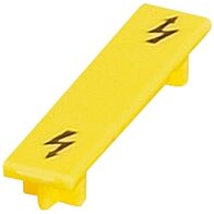 Linergy, WARNING LABEL FOR 10MM² SCREW TERMINAL BLOCKS, YELLOW