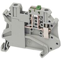 Linergy TR terminals blocks, Blade Disc. Terminal Block, 4mm², 20A, Single Level, 1x1 Screw