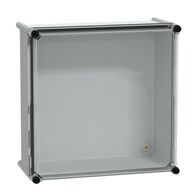 Thalassa, PLS box, polyester rear, transparent PC cover IP66 36x36x18cm