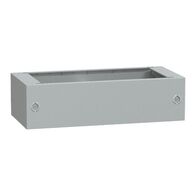 Thalassa, Polyester glassreinforced plinth, for enclosure PLA(T)74 front opening IP44-IK10 RAL7035