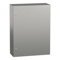 Spacial S3X, Wall mounted enclosure, stainless steel 316L, plain door, 800x600x250mm, IP66