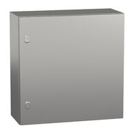 Spacial S3X, Wall mounted enclosure, stainless steel 304L, plain door, 600x600x250mm, IP66