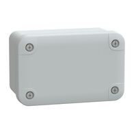 Thalassa, PC box, IP66 IK08 RAL7035 Int.H105W65D55 Ext.H116W74D62 opaque PC cover H10