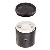 Harmony XVB, Base unit with cover, side cable entry, plastic, black, 70mm, AS-Interface connection