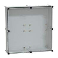 Thalassa, PLS box, polyester rear, transparent PC cover IP66 54x54x18cm