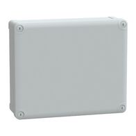 Thalassa, ABS box, IP66 IK07 RAL7035 Int.H275W225D80 Ext.H291W241D88 Opaque cover H20