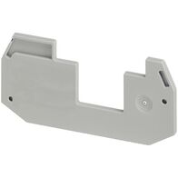 Linergy, Partial Cover plate, Linergy TR, 2 level, 4 points, for screw terminals NSYTRV24D, NSYTR, grey, Set of 50