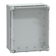 Thalassa, PC box, IP66 IK08 RAL7035 Int.H325W275D160 Ext.H341W291D168mm. Transp.cover H60