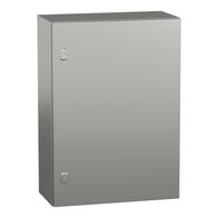 Spacial S3X, Wall mounted enclosure, stainless steel 316L, plain door, 700x500x250mm, IP66