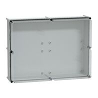 Thalassa, PLS box, polyester rear, transparent PC cover IP66 54x72x23cm