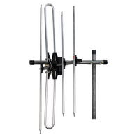 Digitek LTE Series 4 Element Metropolitan Premium YAGI VHF Antenna with Vertical Standoff Bracket - 01DV304LW