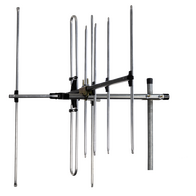 Digitek LTE Series 7 Element Metropolitan Premium YAGI VHF Antenna with Vertical Standoff Bracket - 01DV307LW