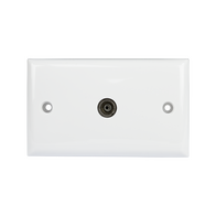 Digitek Wall Plate F Type Female to Pal Female - 05APFP
