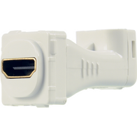 Digitek HDMI Female to HDMI Female Right Angle 4K@60Hz Insert - White - 05BC6RV2