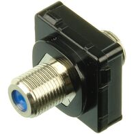 Digitek F Type Female to F Type Female Insert With 3GHz Barrel - Black - 05BCFF3BK