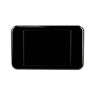 Digitek Blank Wallplate - Black - 05DWP00BK