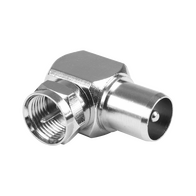 Digitek F Type Male to Pal Male Right Angle Adaptor - 13AFMPMRA