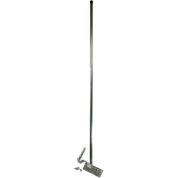 Hills Antenna 2 Piece FTA 1.8M Antenna Gutter Mount - Galvanised - 14BGMGAL2