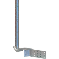 Digitek Single Arm Gutter Mount - Galvanised - 14CGMGAL