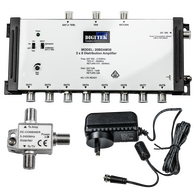 Digitek 3 Input 8 Way Distribution Amp - 20BDAM38