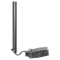 Hills Antenna  FB607162 45 Degree 600mm Gutter Mount - FB607162