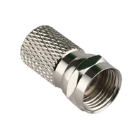 Hills Antenna BC14302B RG6 F-Type Twist Connector 10-Pack in Box - BC14302B