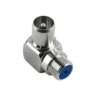Hills Antenna BC87045 F-Type Female to PAL Male Right Angle Adaptor - BC87045
