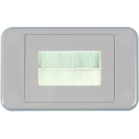 Digitek Media Style Wallplate (Flat) - White - 05DWPMF