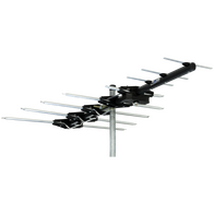 Digitek LTE Series 12 Element Metropolitan Premium YAGI UHF/VHF Combination Antenna - 01ACD12L