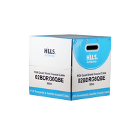 Hills Antenna 02BDRG6QBE RG6 Quad Shield Cable 305M Smart Reel (Box) - 02BDRG6QBE