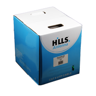 Hills Antenna 4 Pair CAT6 UTP LAN Cable 305M Box - Green - 03JCAT6-GN