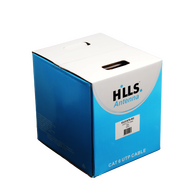 Hills Antenna 4 Pair CAT6 UTP LAN Cable 305M Box - Red - 03JCAT6-RD