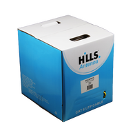 Hills Antenna 4 Pair CAT6 UTP LAN Cable 305M Box - Yellow - 03JCAT6-YL