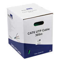 Datatek CAT6 UTP 24AWG Cable Green - 305m Box - 03JDCAT6GN