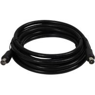 Digitek 3M Pal Male to Pal Male Quad Fly Lead - Black - 06A3MQB