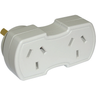 Hills Antenna 10 Amp Double Adaptor - Right - 09HDA-2 R WE