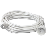 Hills Antenna 10M Power Extension Lead - White - 09HPL3-10 L WE