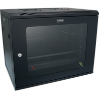 Datatek 9U 450mm Deep Wall Mount Data Cabinet - FPS Series - 24B9RW64FPS