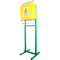 Digitek 27MBTSE-STAND Green Stand Only for Temporary Meter Box - 27MBTSE-STAND