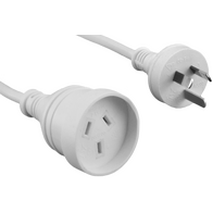 Hills Antenna 20M Power Extension Lead - White - 09HPL3-20 L WE