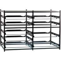 2 Large  Drawer Frame + 7 Small Drawer Frame assembled - 33SFD2L7S