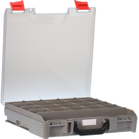 StorageTek Case Small Clear PC Lid-Grey - 33STSC-GY