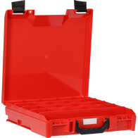 StorageTek Case Small ABS Lid-Red with Black Clasps - 33STS-RD